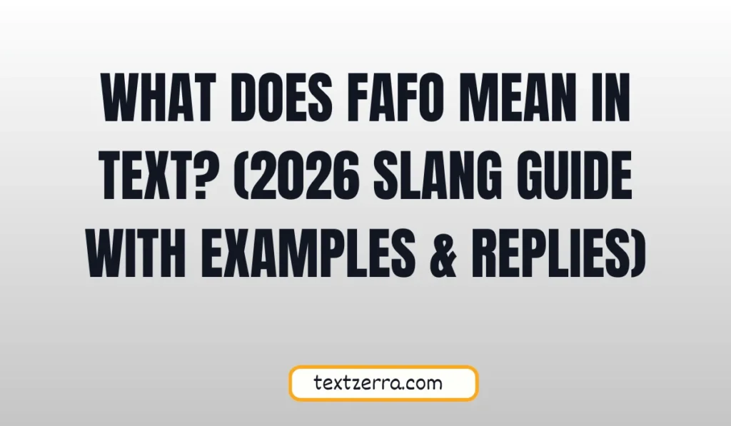 fafo meaning text