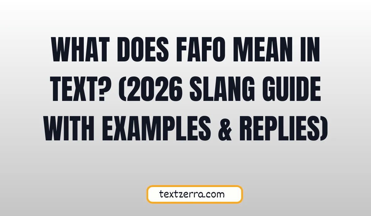 fafo meaning text