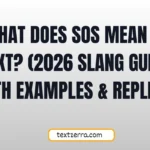 sos meaning