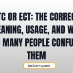 etc or ect
