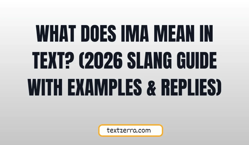 ima meaning