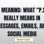 ps meaning