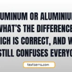 aluminum or aluminium