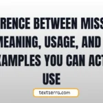 difference between miss and ms