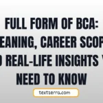 full form of bca