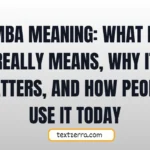 mba meaning