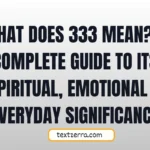 what does 333 mean