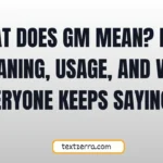 what does gm mean