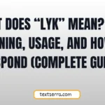 what does lyk mean