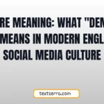 demure meaning
