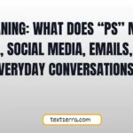 ps meaning