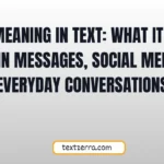 smth meaning in text