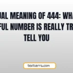 spiritual meaning of 444