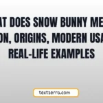 what does snow bunny mean