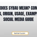 what does sybau
