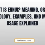what is ennui
