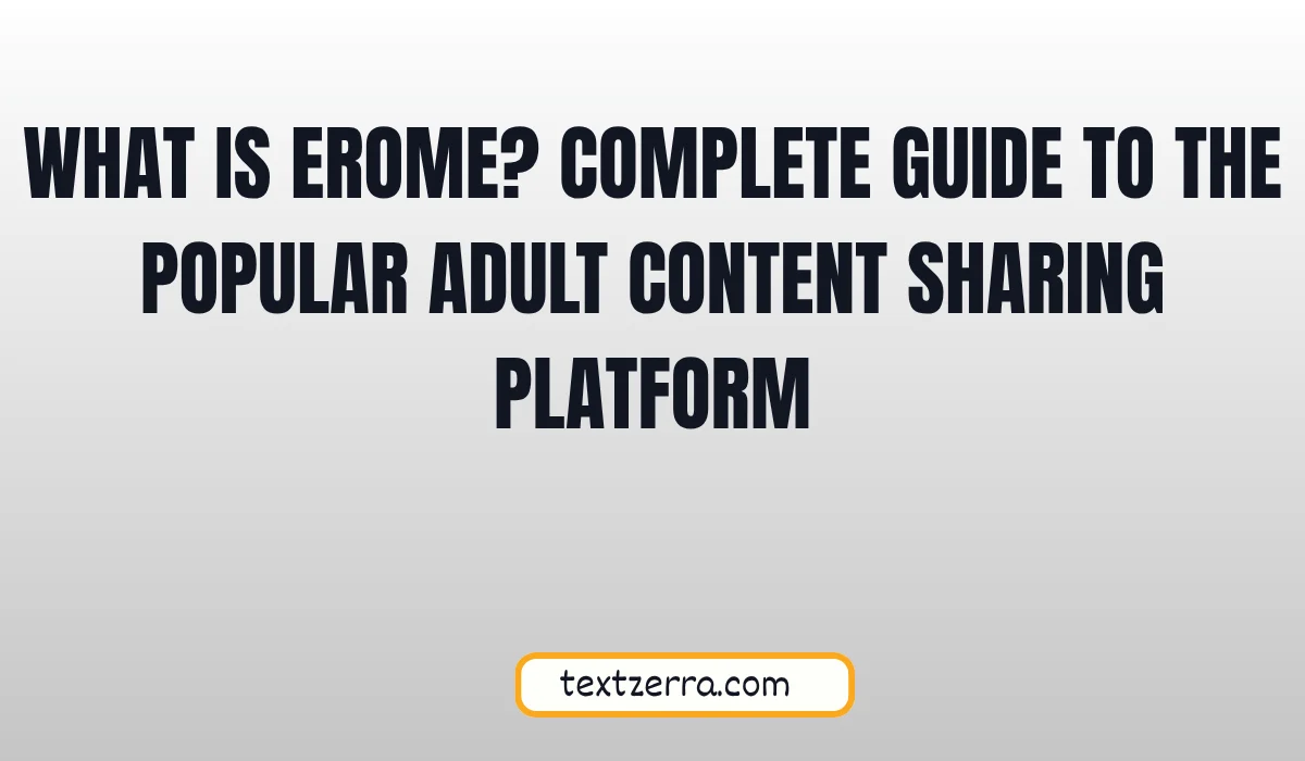 what is erome