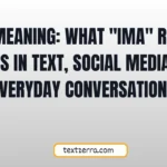 ima meaning